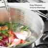 imageKitchenAid 5Ply Clad Polished Stainless Steel Stock PotStockpot with Lid 6 QuartStainless Steel