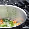 imageKitchenAid 5Ply Clad Polished Stainless Steel Stock PotStockpot with Lid 6 QuartStainless Steel