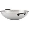 imageKitchenAid 5Ply Clad Polished Stainless Steel Wok15 InchStainless Steel