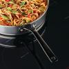 imageKitchenAid 5Ply Clad Stainless Steel Stainless Steel Induction Saute Pan with Lid 5 Quart  Polished Stainless SteelStainless Steel