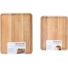 imageKitchenAid Classic Wood Cutting Board Set Set of 2 Natural