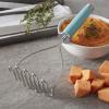 imageKitchenAid Gourmet Stainless Steel Wire Masher 1024Inch BlackMatte Aqua Sky