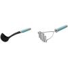 imageKitchenAid Gourmet Stainless Steel Wire Masher 1024Inch BlackMatte Aqua Sky