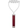 imageKitchenAid Gourmet Stainless Steel Wire Masher 1024Inch BlackMatte Red