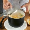 imageKitchenAid Hard Anodized Ceramic Nonstick Cookware Sauce Pan with Lid 3 Quart Matte BlackMatte Black