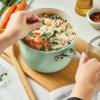 imageKitchenAid Hard Anodized Ceramic Nonstick Cookware Sauce Pan with Lid 3 Quart PistachioPistachio