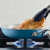 imageKitchenAid Hard Anodized Ceramic Nonstick Frying PanSkillet 10 Inch Blue VelvetBlue Velvet