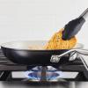 imageKitchenAid Hard Anodized Ceramic Nonstick Frying PanSkillet 10 Inch Blue VelvetMatte Black