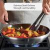 imageKitchenAid Stainless Steel Frying PanSkillet 12 Inch Brushed Stainless SteelBrushed Stainless Steel
