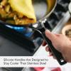imageKitchenAid Stainless Steel Frying PanSkillet 12 Inch Brushed Stainless SteelBrushed Stainless Steel
