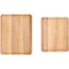 imageKitchenAid Classic Wood Cutting Board Set Set of 2 Natural
