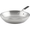 imageKitchenAid Stainless Steel Frying PanSkillet 12 Inch Brushed Stainless SteelBrushed Stainless Steel