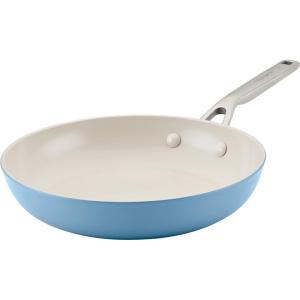 imageKitchenAid Hard Anodized Ceramic Nonstick Frying PanSkillet 10 Inch Blue VelvetBlue Velvet