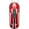 imageKitchenAid 9Speed Digital Hand Mixer with Turbo Beater II Accessories and Pro Whisk  WhiteCandy Apple Red