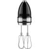 imageKitchenAid 9Speed Digital Hand Mixer with Turbo Beater II Accessories and Pro Whisk  WhiteOnyx Black