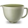 imageKitchenAid 5 Quart Ceramic Bowl for all KitchenAid 455 Quart TiltHead Stand Mixers KSM2CB5PSL Sage Leaf