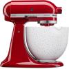 imageKitchenAid KSM2CB5THB Stand Mixer Bowl 5 quart White Hobnail CeramicConfetti Sprinkle Ceramic