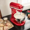 imageKitchenAid Pastry Tilt Head Stand Mixer Beater Attachment SilverBowl Lift  White