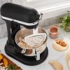 imageKitchenAid Pastry Tilt Head Stand Mixer Beater Attachment SilverBowl Lift  White