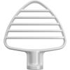 imageKitchenAid Pastry Tilt Head Stand Mixer Beater Attachment SilverTilt Head  White