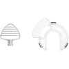 imageKitchenAid Pastry Tilt Head Stand Mixer Beater Attachment SilverTilt Head  White
