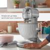 imageKitchenAid Ice Cream Maker Attachment Stand Mixer 2 Quart WhiteFood Mixer
