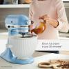 imageKitchenAid Ice Cream Maker Attachment Stand Mixer 2 Quart WhiteFood Mixer
