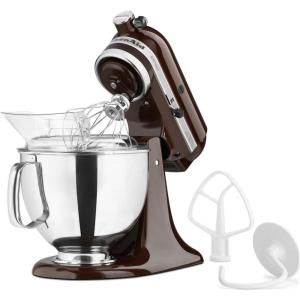 imageKitchenAid KSM150PSBK Artisan 5 Quart Stand Mixer Cast IronEspresso