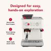 imageKitchenAid Semi Automatic Espresso Machine with Burr Grinder KES6551 Porcelain White