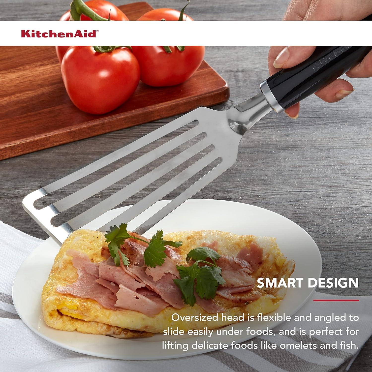 imageKitchenAid  KE024OHOBA KitchenAid Classic Flex Turner One Size Black 2Black 2