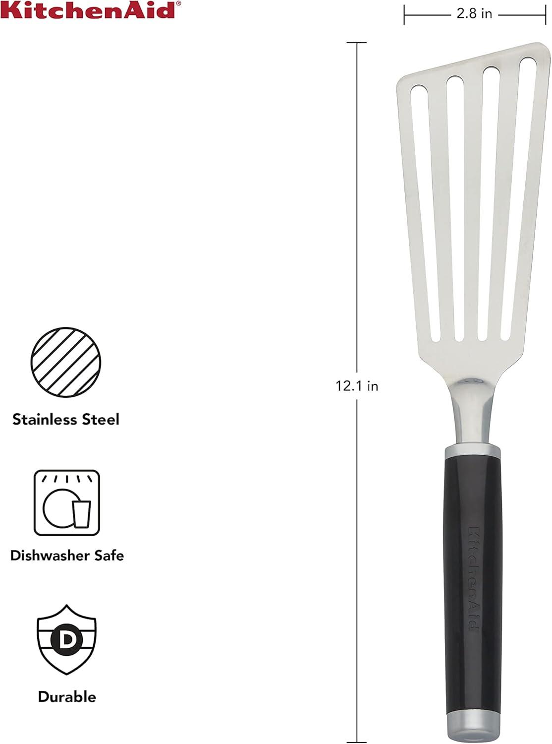 imageKitchenAid  KE024OHOBA KitchenAid Classic Flex Turner One Size Black 2Black 2