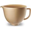 imageKitchenAid 5 Quart Ceramic Bowl for all KitchenAid 455 Quart TiltHead Stand Mixers KSM2CB5PFC Fired Clay