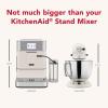 imageKitchenAid Fully Automatic Espresso Machine KF7 KES8557 Porcelain WhitePorcelain
