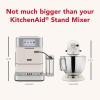 imageKitchenAid Fully Automatic Espresso Machine KF8 KES8558PL Porcelain WhitePorcelain White