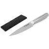 imageKitchenAid Gourmet Forged Steak Knife Set HighCarbon Japanese Stainless Steel 4 Piece Brushed55Inch Serrated Utility Knife