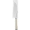 imageKitchenAid Gourmet Forged Chef Knife with CustomFit Blade Cover Sharp Kitchen Knife HighCarbon Japanese Stainless Steel Blade 8 inch MilkshakeMilkshake