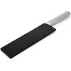 imageKitchenAid Gourmet Forged Stainless Steel Chef Knife with CustomFit Blade Cover Sharp Kitchen Knife HighCarbon Japanese Stainless Steel Blade 8 Inch Brushed Stainless Steel HandleBrushed Stainless Steel Handle
