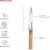 imageKitchenAid Premium 55Inch Forged Serrated Utility Knife  AUS10 Damascus Steel Blade Triple Rivet Pakkawood Handle Sharp Kitchen Knife NaturalNatural