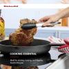 imageKitchenAid Silicone Tipped Stainless Steel Tongs 12 Inch BlackBlack