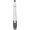 imageKitchenAid Silicone Tipped Stainless Steel Tongs 12 Inch BlackBlack