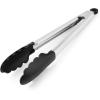 imageKitchenAid Silicone Tipped Stainless Steel Tongs 12 Inch BlackBlack