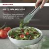 imageKitchenAid Silicone Tipped Stainless Steel Tongs 12 Inch BlackPistachio