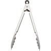 imageKitchenAid Silicone Tipped Stainless Steel Tongs 12 Inch BlackStainless Steel