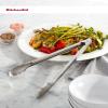 imageKitchenAid Silicone Tipped Stainless Steel Tongs 12 Inch BlackStainless Steel