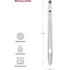 imageKitchenAid Silicone Tipped Stainless Steel Tongs 12 Inch BlackStainless Steel