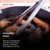 imageKitchenAid Silicone Tipped Stainless Steel Tongs 12 Inch BlackStainless Steel