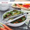 imageKitchenAid Silicone Tipped Stainless Steel Tongs 12 Inch BlackStainless Steel