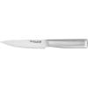 imageKitchenAid Gourmet Forged Stainless Steel FineEdge Utility Knife with CustomFit Blade Cover 45inch Sharp Kitchen Knife HighCarbon Japanese Stainless Steel Blade Brushed Stainless Steel Handle