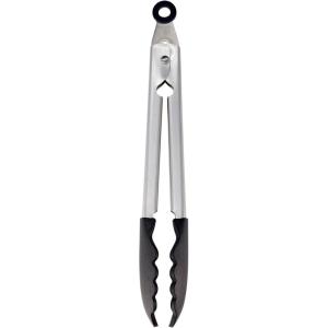 imageKitchenAid Silicone Tipped Stainless Steel Tongs 12 Inch BlackBlack