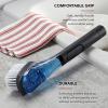 imageKitchenAid Soap Dispensing Sink Brush with Easy to Fill Handle Nylon Bristles for Tough Cleaning Comfort Grip Handle for Non Slip Grip BlackBlack